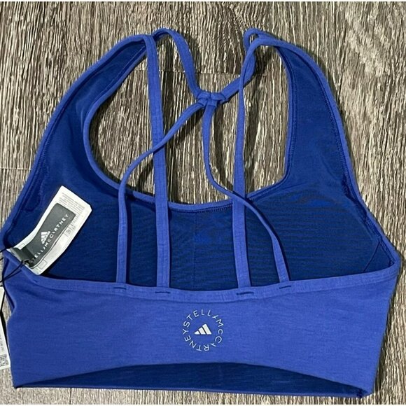 Adidas by Stella McCartney Size XS True Strength Medium Support Sports Bra NWT - Picture 5 of 7